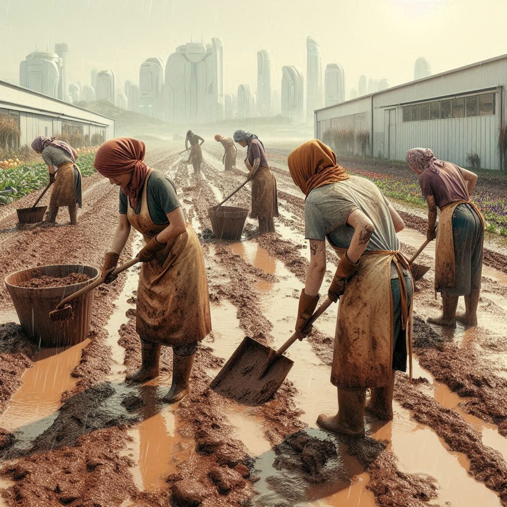 Bloody spring rains - we need to clear this effing road AGAI...