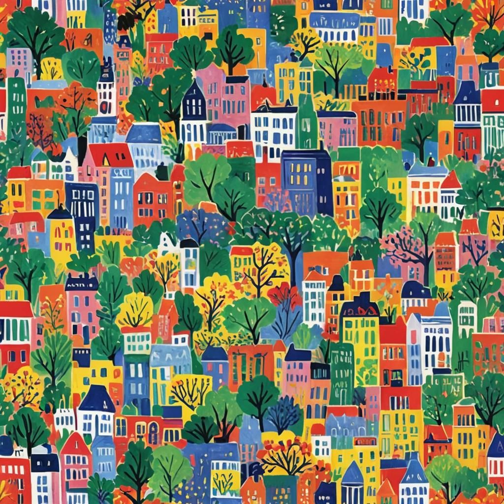 Downtown In The Spring