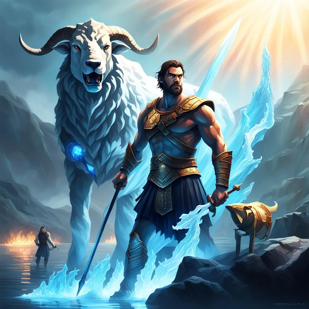 David y Goliath,