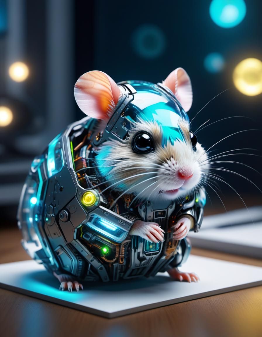 Cyborg hamster