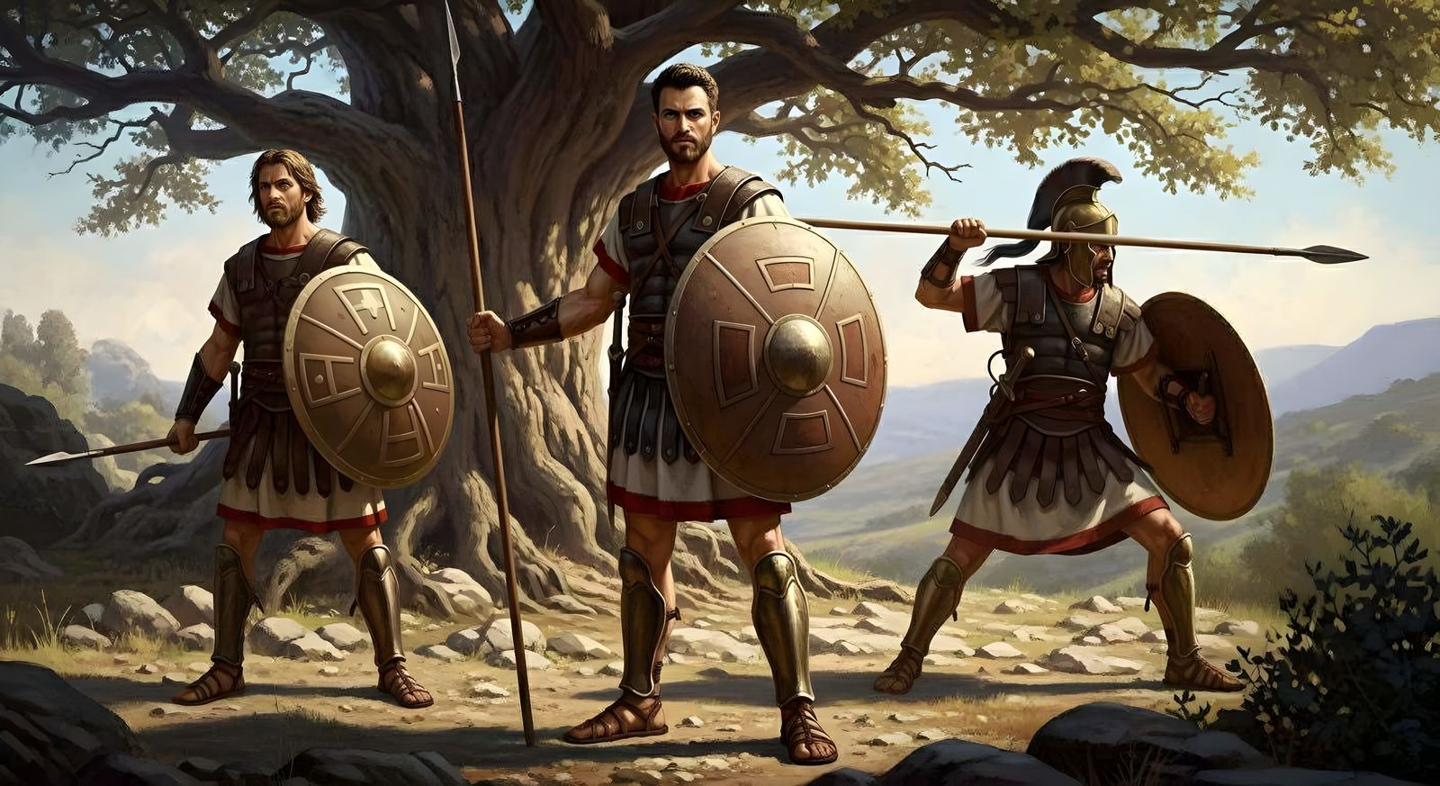 David's Three Mighty Men