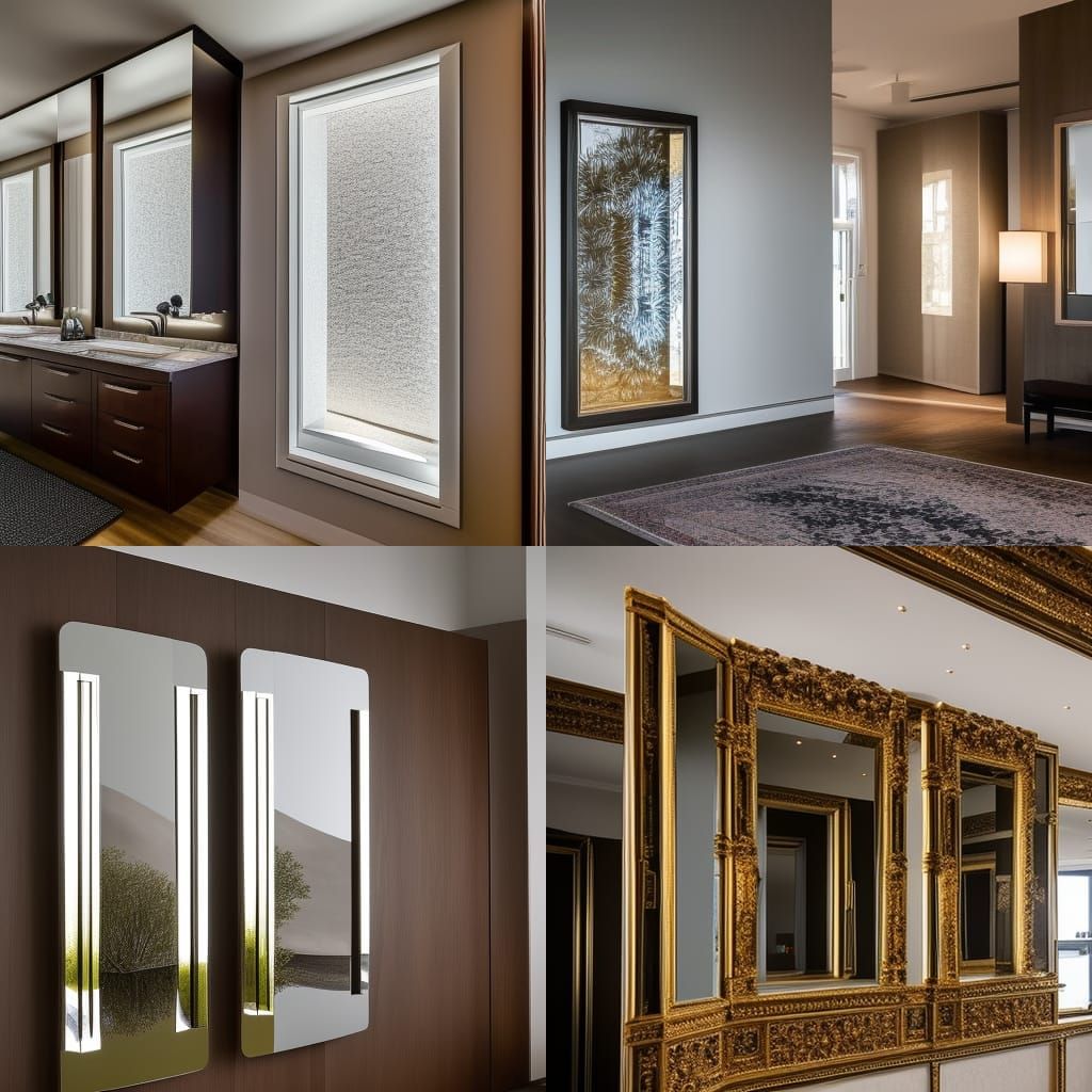 two mirrors reflecting each other, infinite reflection, eter...