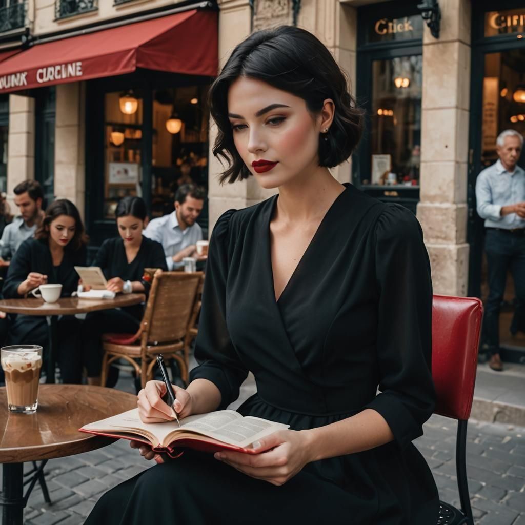 Woman in Paris ☕️