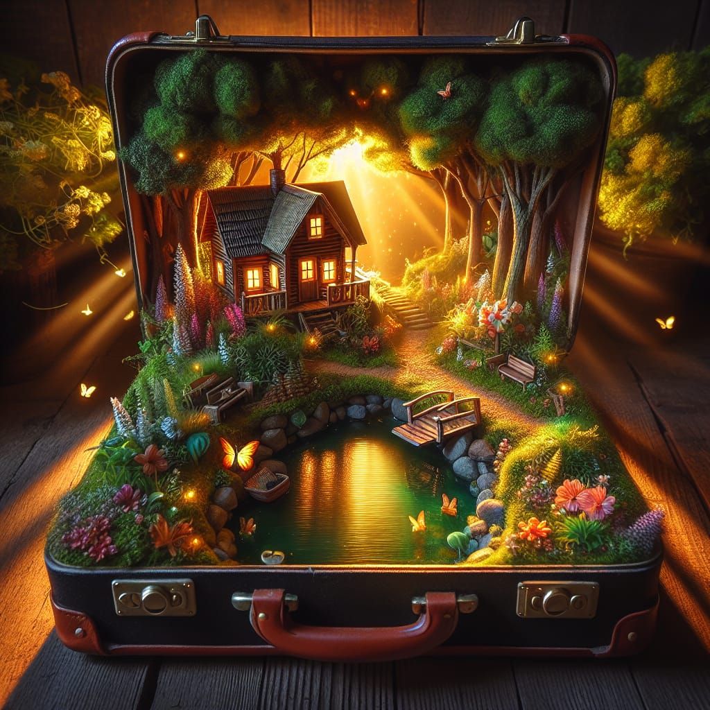 The Suitcase of Wonders - 1 Like  by @Pavel