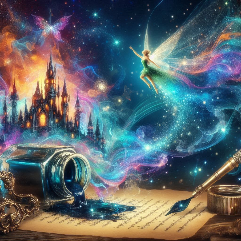 From ink to creation............... How fairytales begin!!!