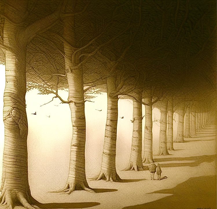 zwei Freunde gehen in einem Park spazieren