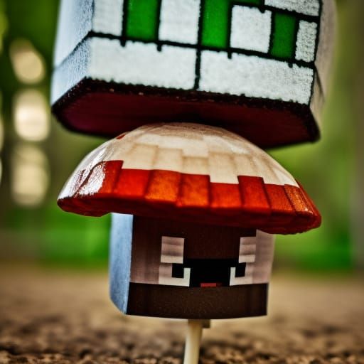 minecraft mooshroom real life