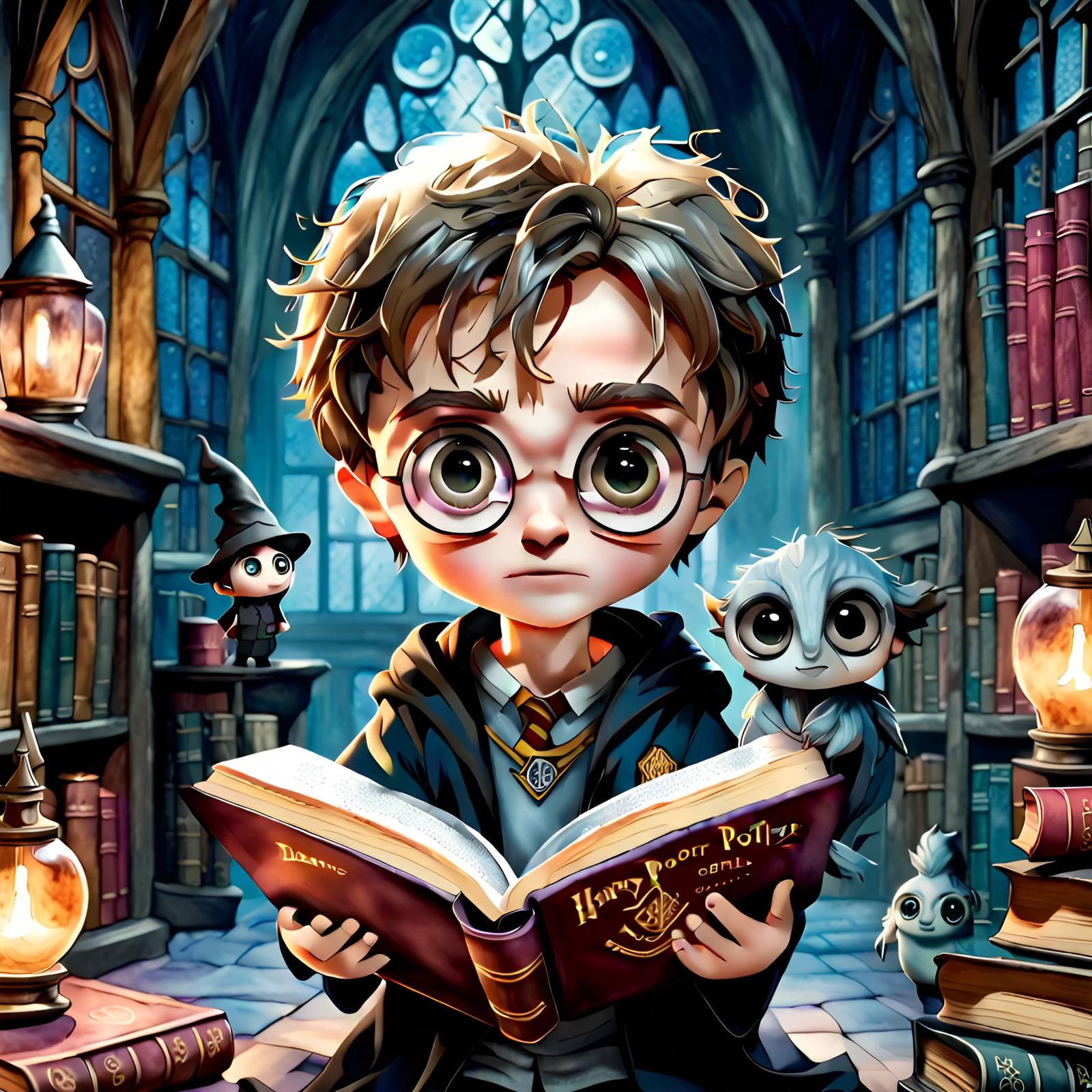 Harry Potter and the Enchanted Spellbook  by @undefined