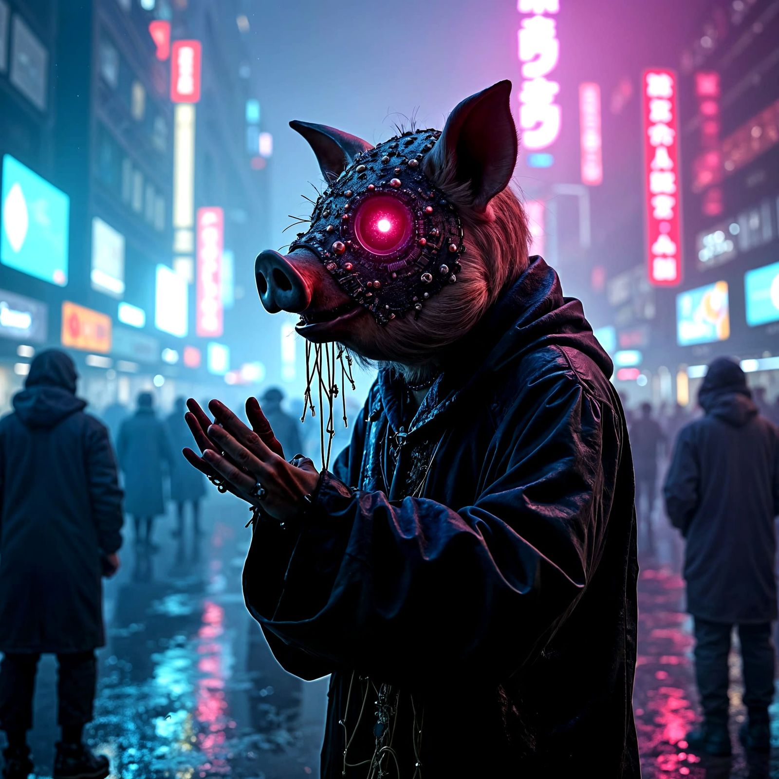 Porcine Cyber-Shaman