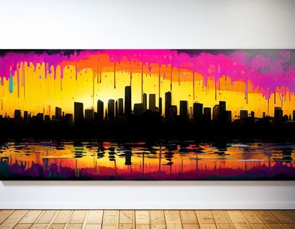 Art of New York in New York City art gallery - AI Generated Artwork ...