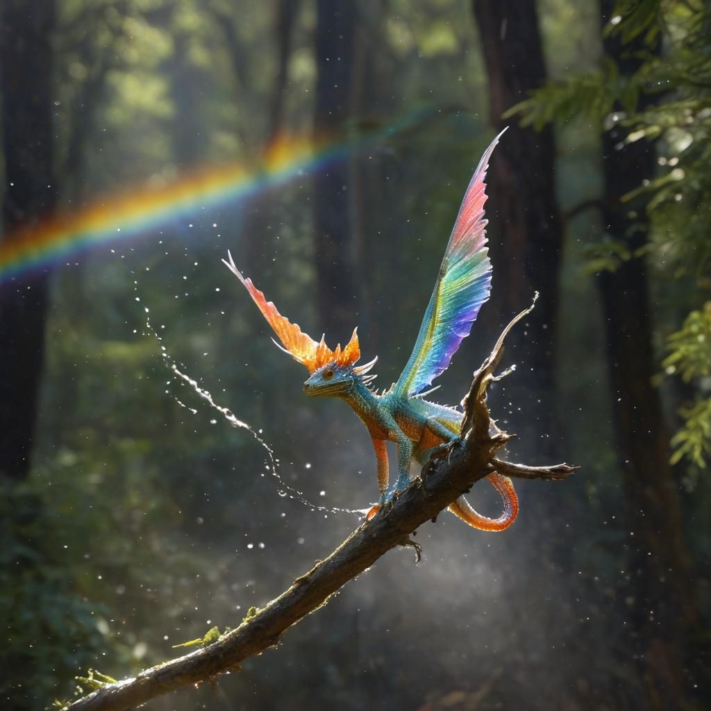 Rainbow Waterdragon