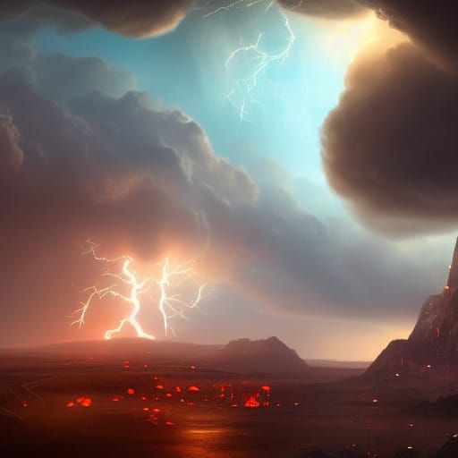 A thunderstorm