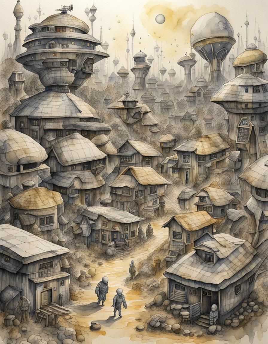 The Future is Bleak - AI Generated Artwork - NightCafe Creator