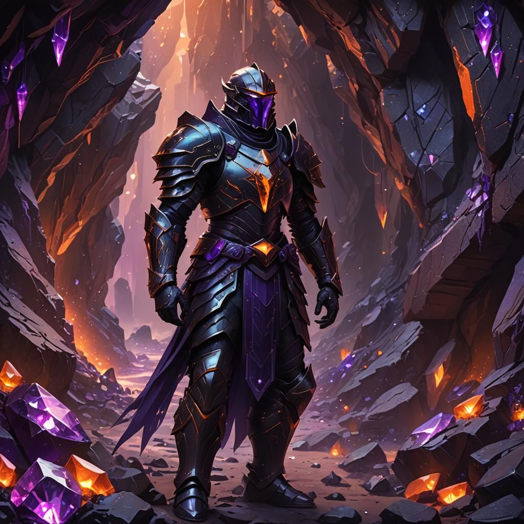 The Crystal Knight   by @SunRay