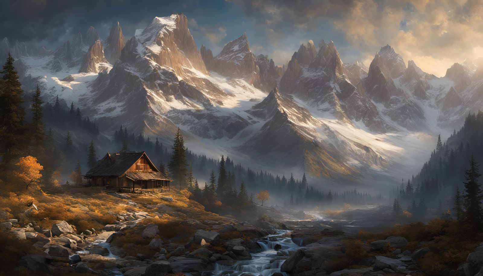 Swiss Alps Panorama  by @SirHeckerich