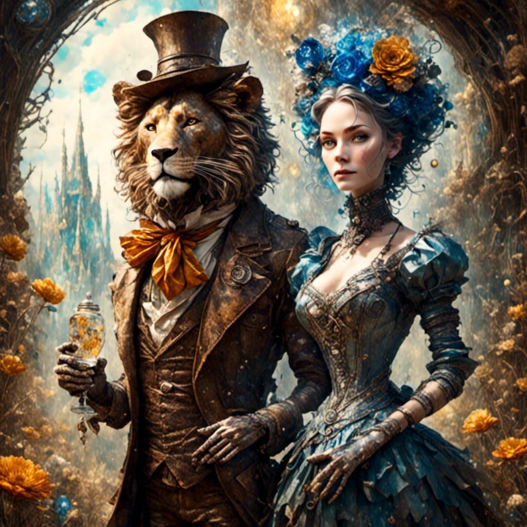A very distinguished Couple  by @SlothFatale