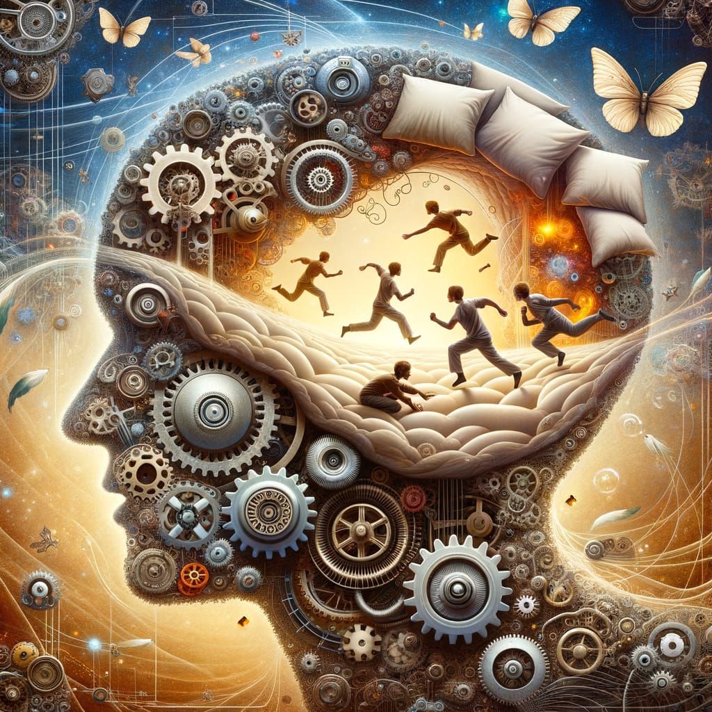 Come and Live With Me in My Head - We'll Have Pillow Fights  by @ing