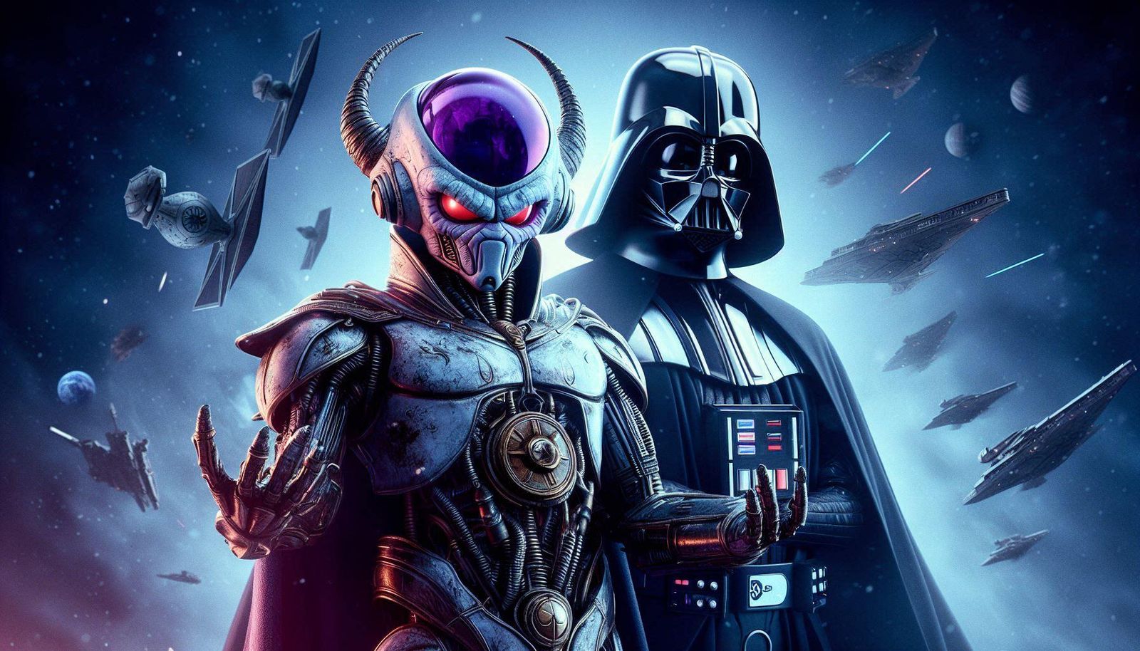 Frieza & Darth Vader