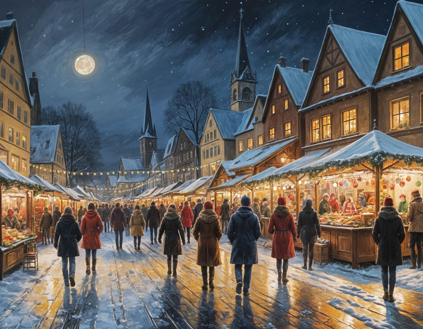 The Winter Market  by @sparky500