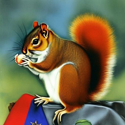 When you see a squirrel, take care of it - after all, it is ...