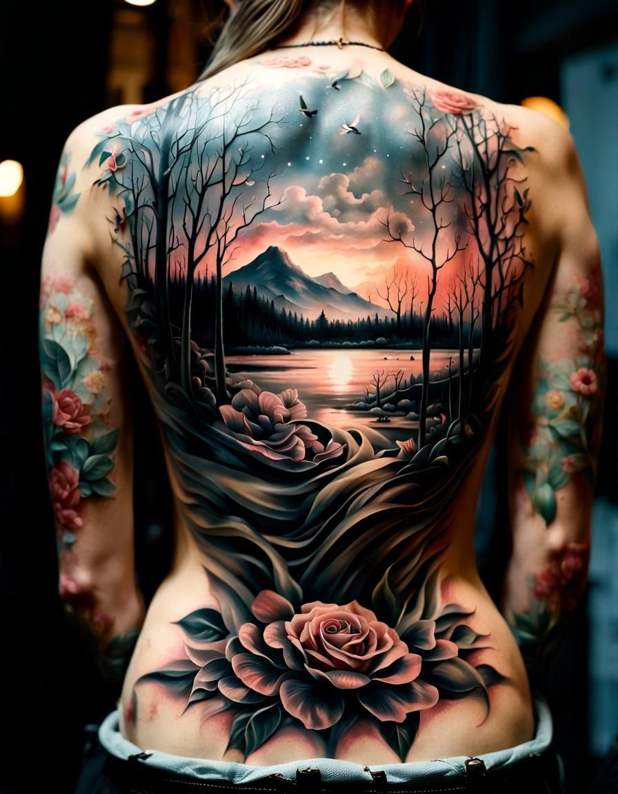 Beauty of ink