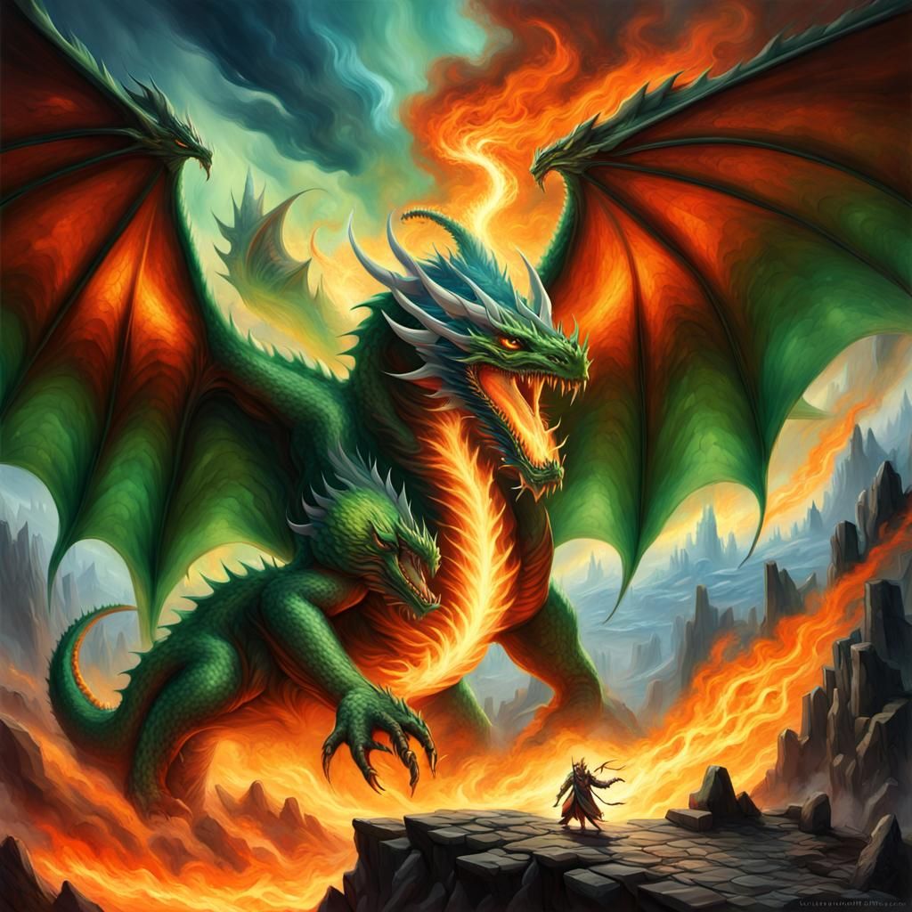 Dragon - AI Generated Artwork - NightCafe Creator