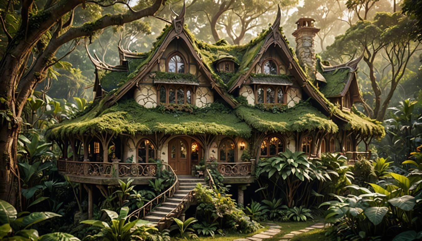 overgrown but still beautiful