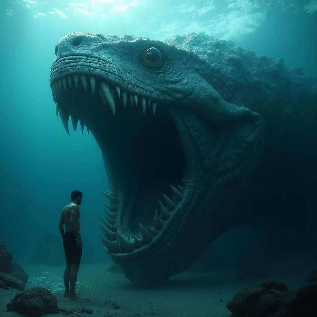 Extremely terrifying megalophobia underwater nightmare fuel real life professionally taken snapshot photo award winning photography masterpi...