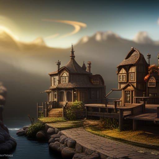 Little fairy town