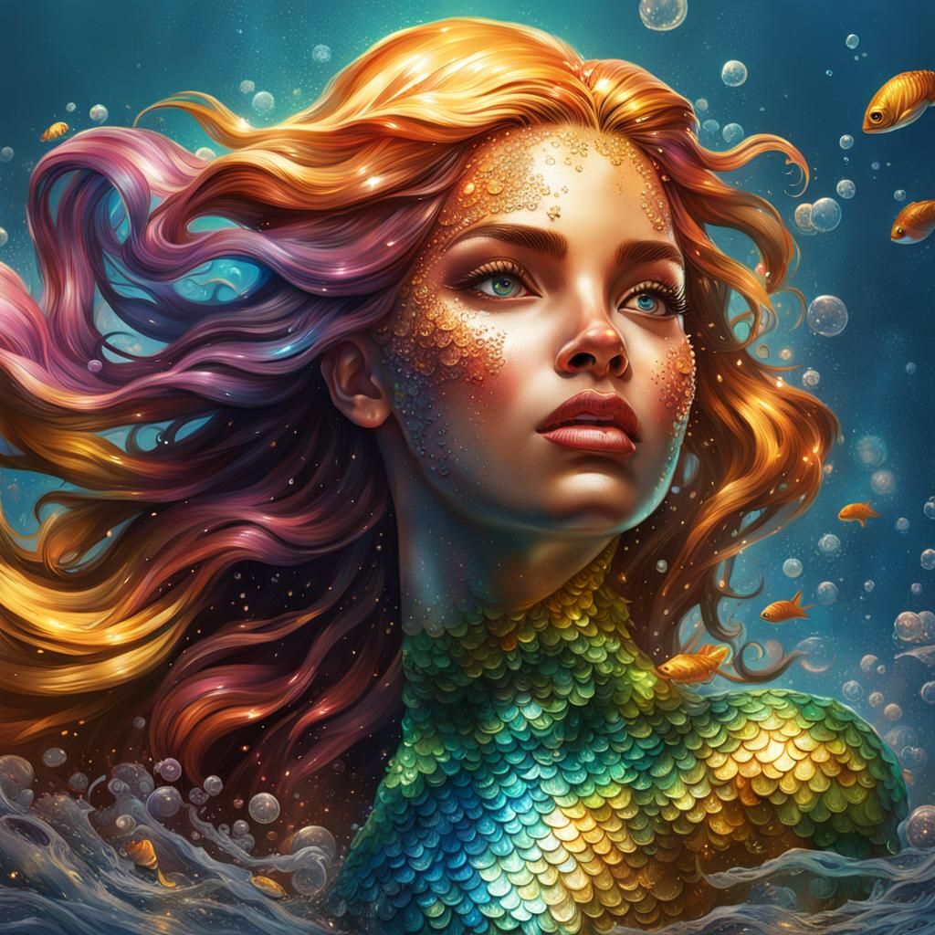 Shiny mermaid