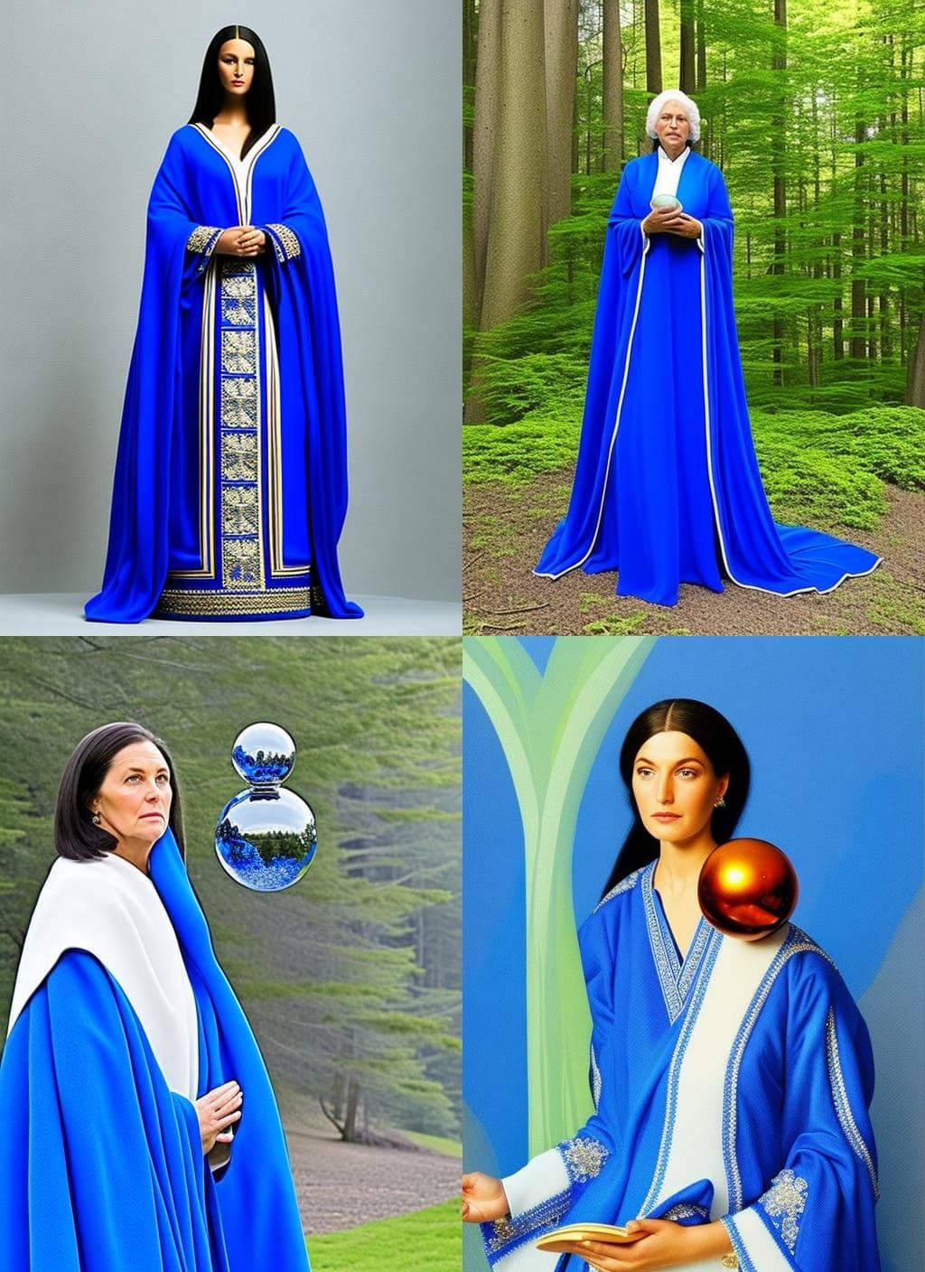 Imagine a wise woman
