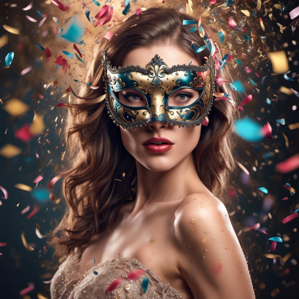 Masquerade AI Generated Artwork NightCafe Creator