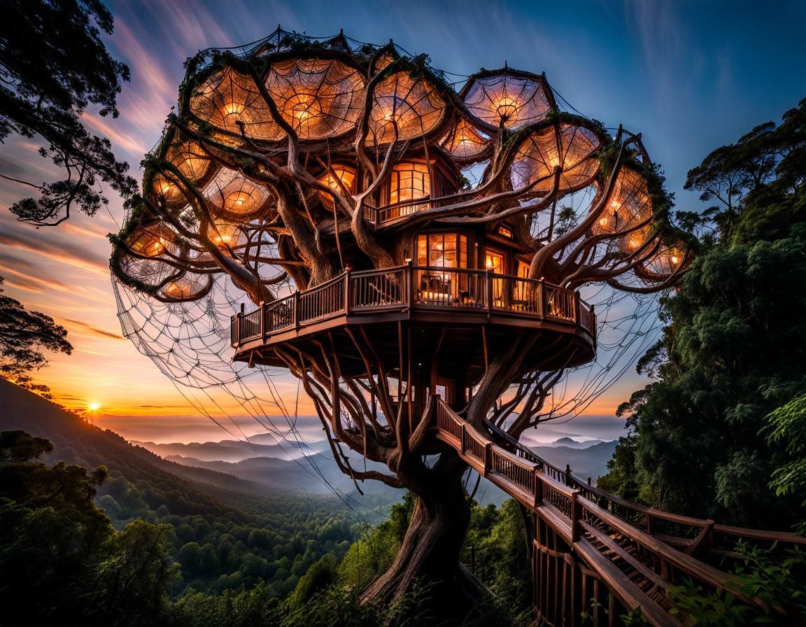 Spider Webhouse  by @Chanaka Aruna Munasinghe