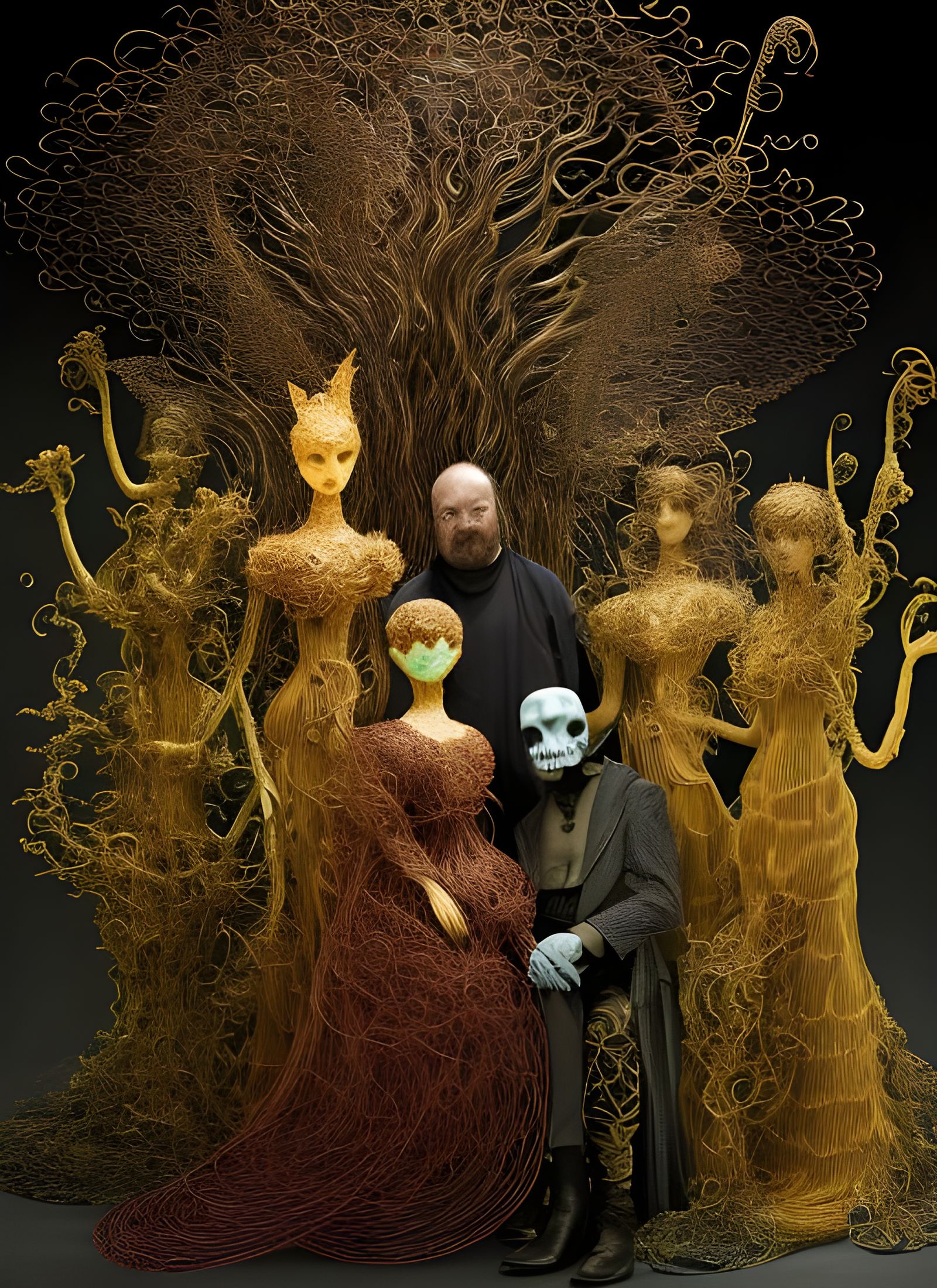 Grim Family Portrait
