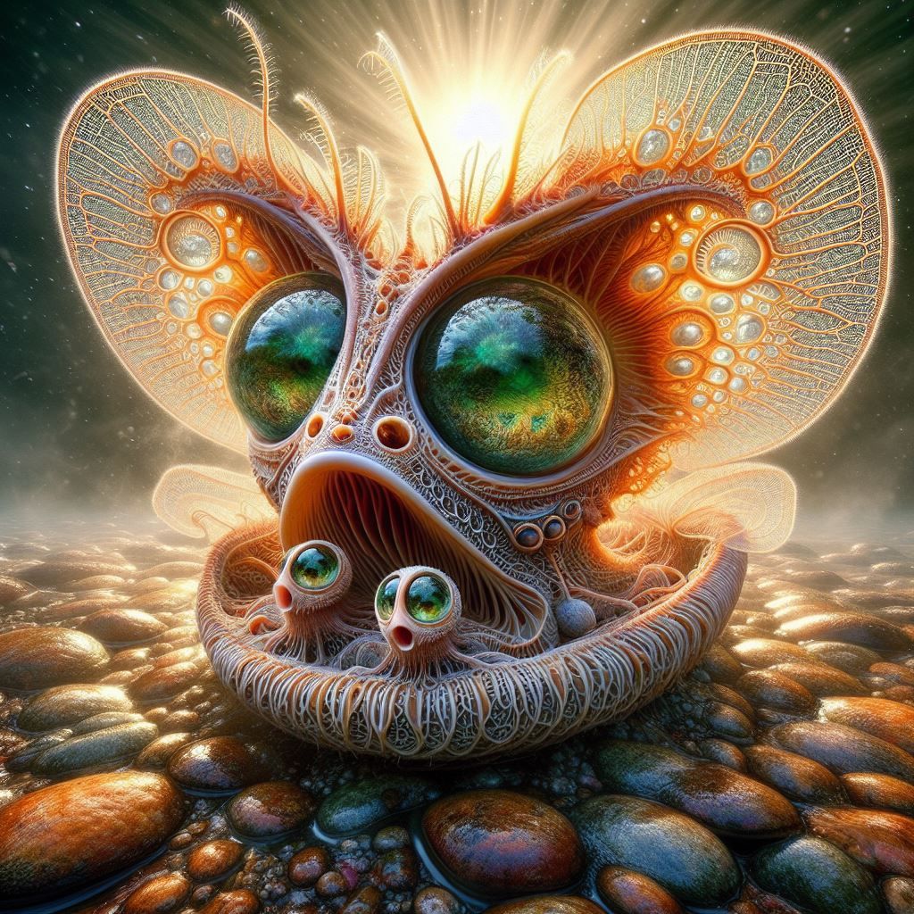 "Quick Children, Hide In My Mouth Before The Pondersnatch Gets Close!!!!"