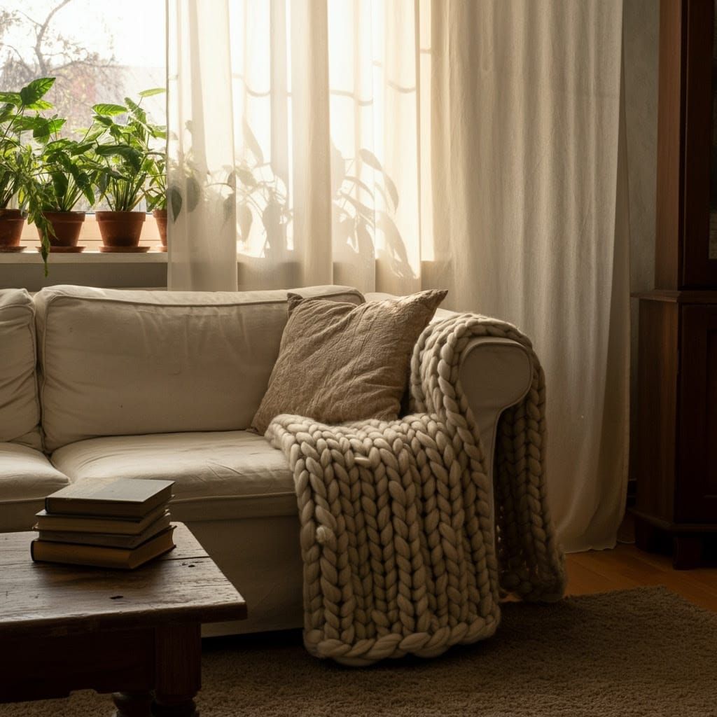 Inviting Home Corner in Impressionist Style