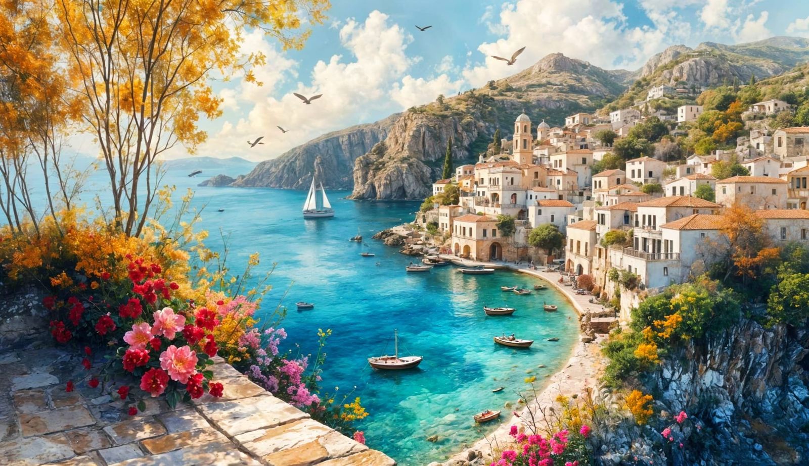 Mediterranean Idyll  by @Joanna7