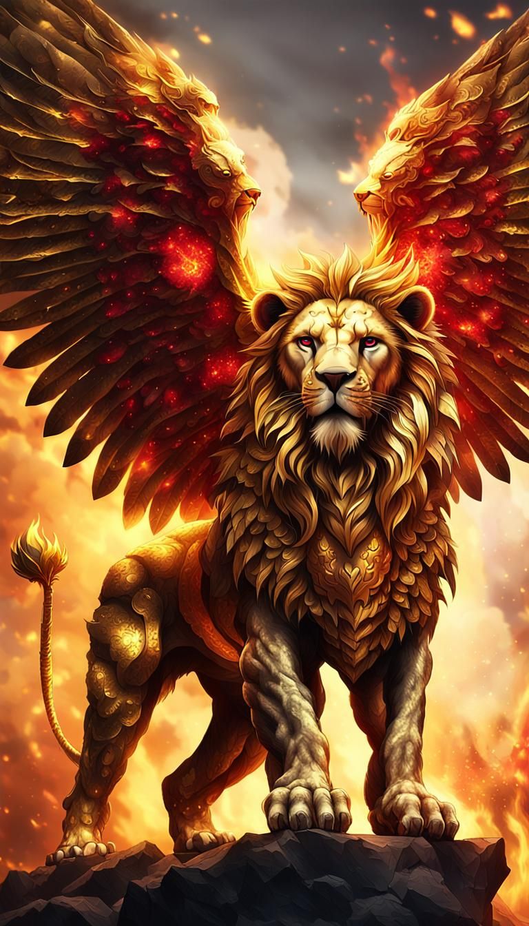 Lion the king!