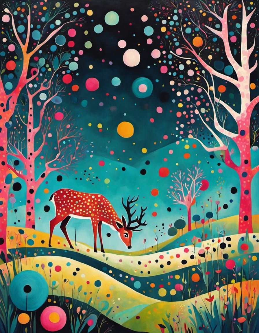 In colour we are, in dots be become...