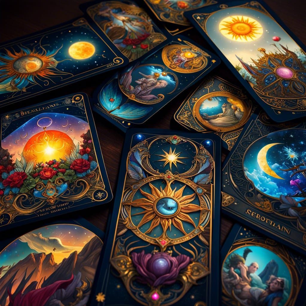 Tarot cards  by @Lady on Fire