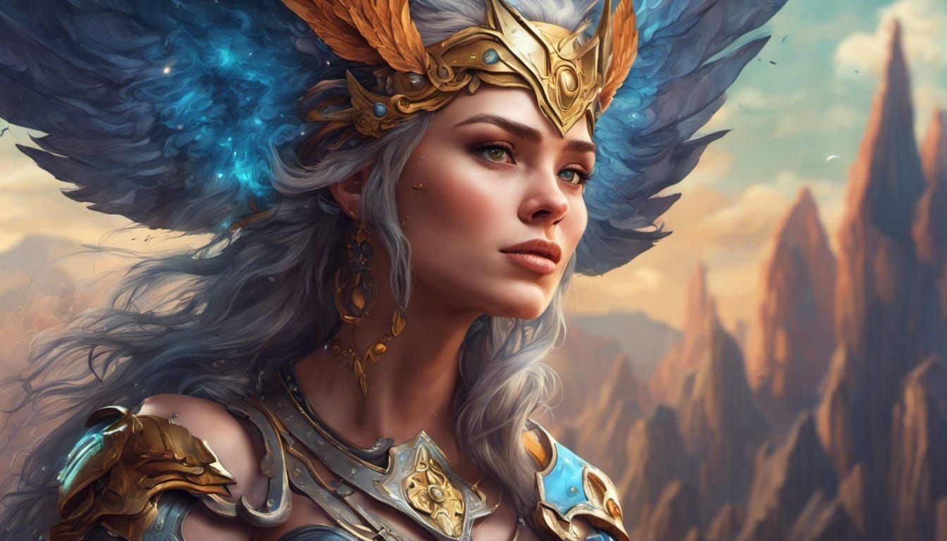 Valkyrie - AI Generated Artwork - NightCafe Creator