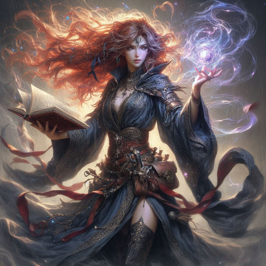 Spellcaster   by @D Rivers
