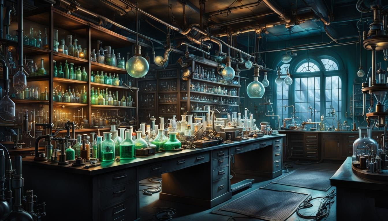 Science Lab 🧪   by @Rose