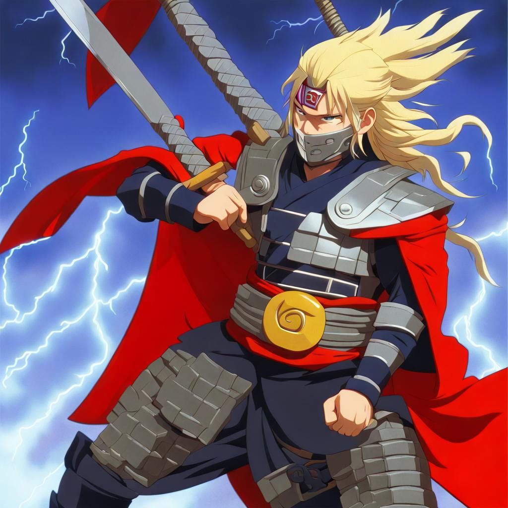 Naruto Thor - AI Generated Artwork - NightCafe Creator