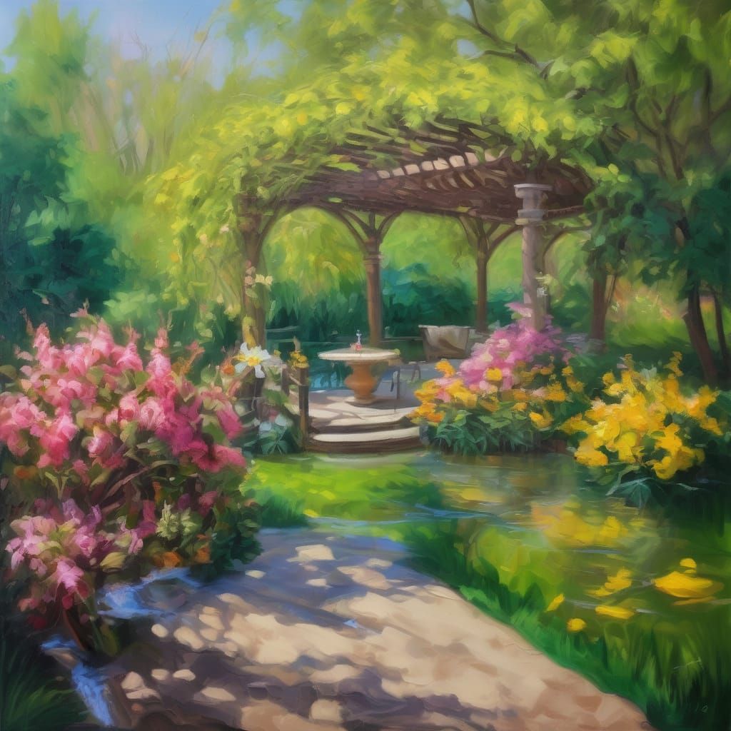 A serene springtime oasis (v3)