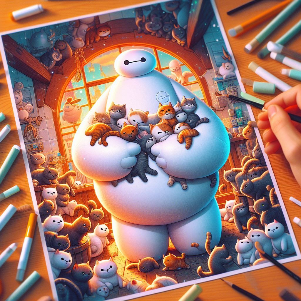 Baymax the Cat Lover