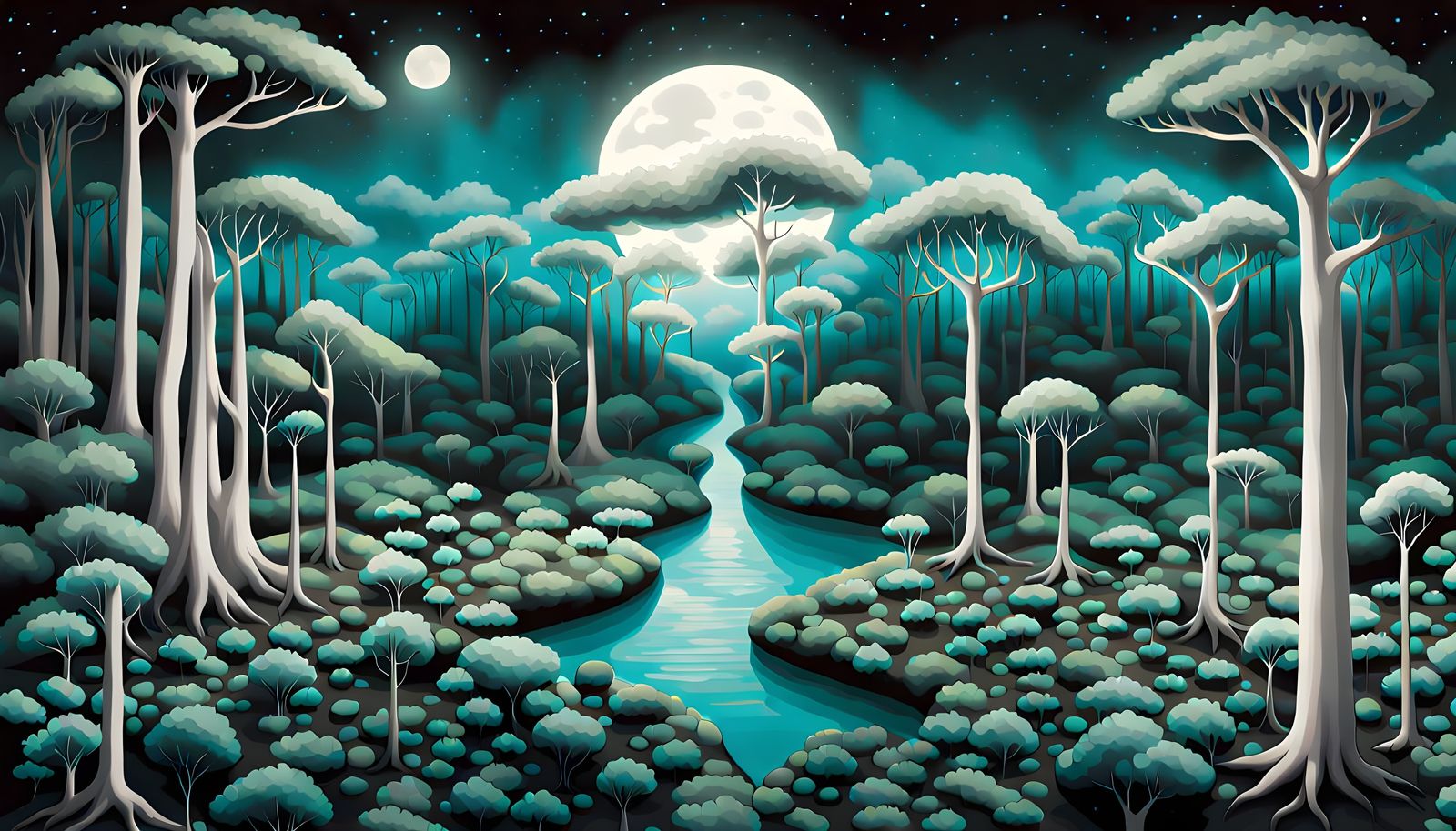 Moon Bathing
