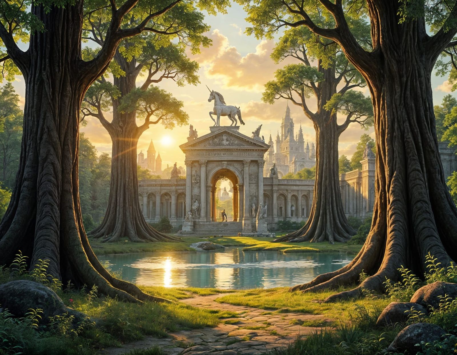 Temple of the Unicorn  by @Samuel Vimes