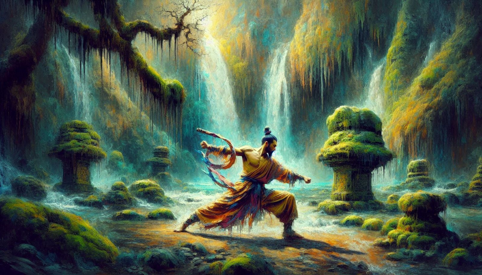 Master of Shaolin martial art