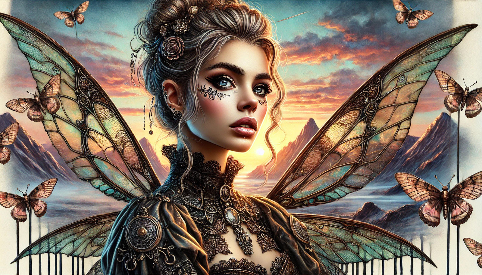 Steampunk Goth Fae2
